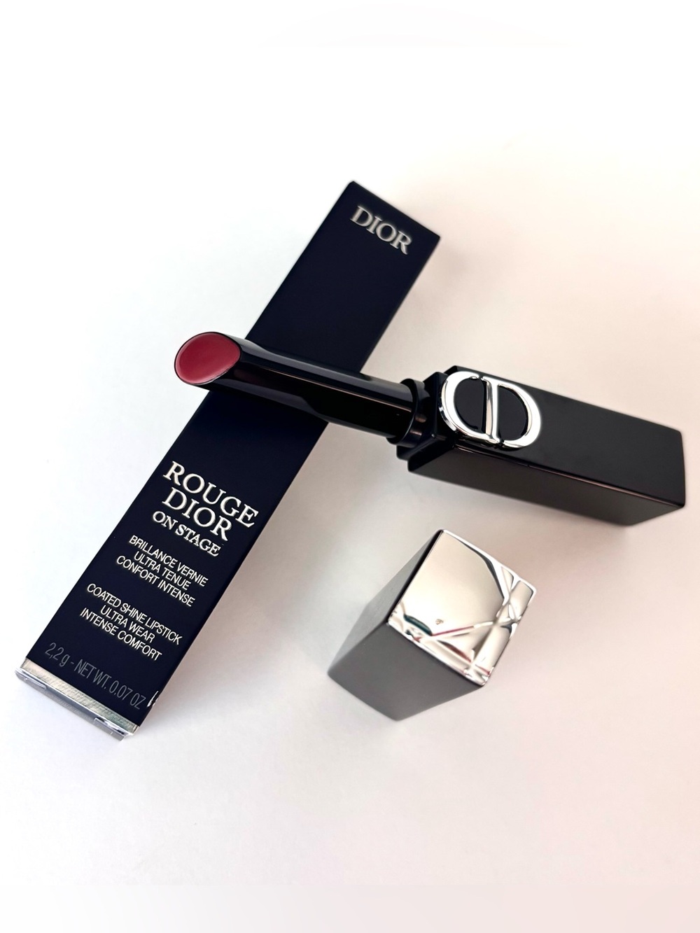 Dior Rouge Dior On Stage Shine Lipstick 328 Dazzling Rose